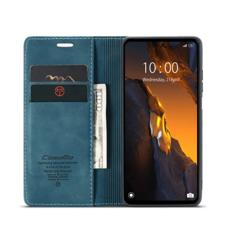 Чехол CaseMe-013 Multifunctional на Xiaomi Poco F5 5G/Redmi Note 12 Turbo 5G - синий