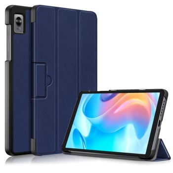 Чехол-книжка Magnetic Buckle Custer для Realme Pad Mini 8.7 -  синий