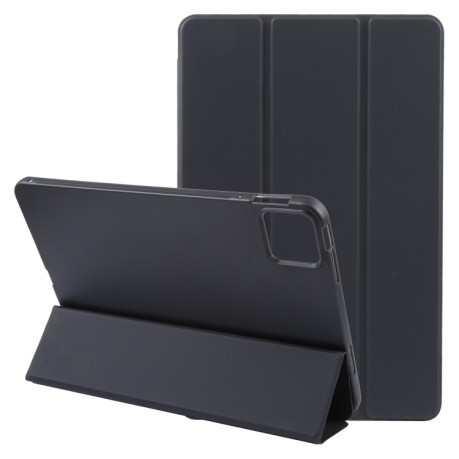 Чехол-книжка Litchi Texture для Xiaomi Pad 7 / Pad 7 Pro - черный