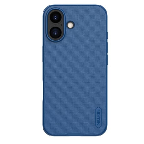 Чехол NILLKIN Frosted Shield Pro гибрид с матовым покрытием на iPhone 17 - синий