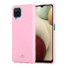 Чехол MERCURY GOOSPERY JELLY на Samsung Galaxy A12/M12 - розовый