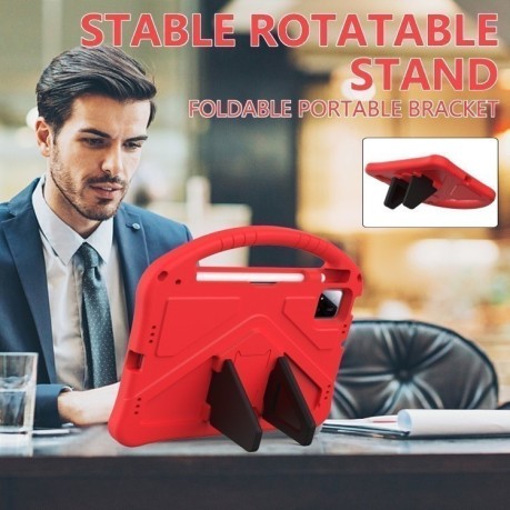 Противоударный чехол EVA Flat Anti Falling для Xiaomi Pad 7 Pro - красный