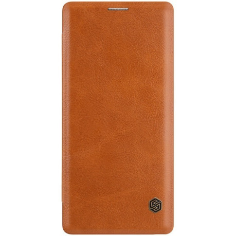 Кожаный чехол-книжка NILLKIN Crazy Horse Texture на Galaxy Note 9 коричневый