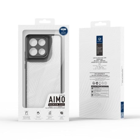Чохол DUX DUCIS Aimo Series гібрид на Motorola Moto G86 5G/G86 Power - чорний