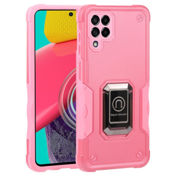 Противоударный чехол Non-slip Armor для Samsung Galaxy M53 5G - розовый
