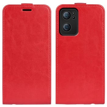 Фліп-чохол R64 Texture Single на OPPO Reno7 5G - червоний