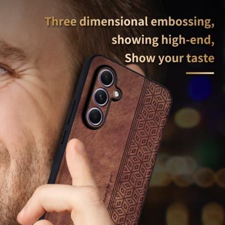 Протиударний чохол AZNS 3D Skin Feel для Samsung Galaxy A35 5G - фіолетовий