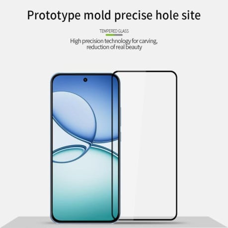 Защитное стекло MOFI 9H 3D Full Screen на Xiaomi 15T / 15T Pro - черное