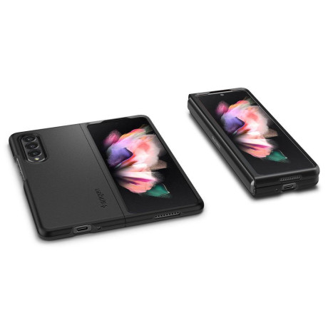 Оригінальний чохол Spigen Thin Fit Samsung Galaxy Z Fold 3 - Black