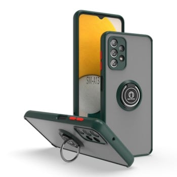 Протиударний чохол Q Shadow 1 Series для Samsung Galaxy A13 4G - темно-зелений