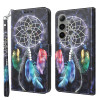 Чехол-книжка 3D Painting для Samsung Galaxy S24+ 5G - Dreamcatcher
