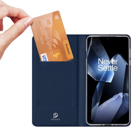 Чехол-книжка DUX DUCIS Skin Pro Series на OnePlus 13 - синий