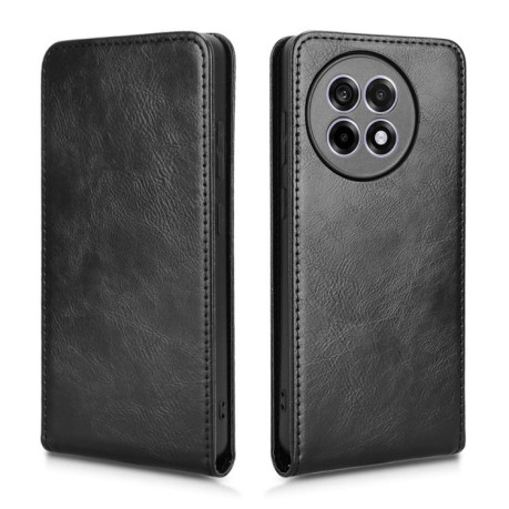Флип-чохол Magnetic Vertical Flip Leather для OnePlus 13R/Ace 5/Ace 5 Pro - чорний