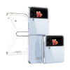 Противоударный чехол Electroplating для Samsung Galaxy Flip4 - прозрачный