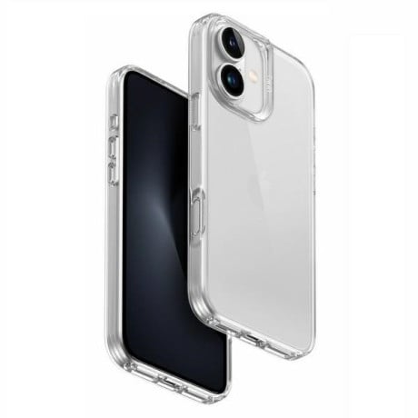 Оригинальный чехол UNIQ Air Fender на Uniq Air Fender iPhone 16 - Clear