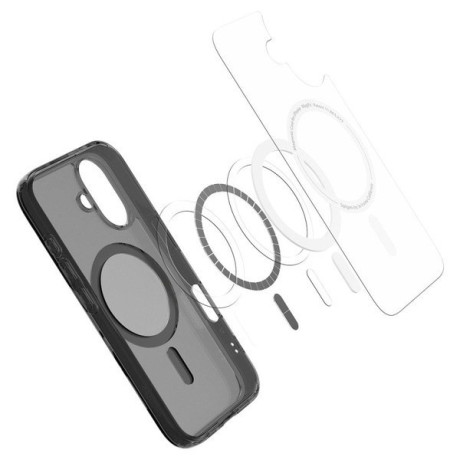 Оригінальний чохол Spigen Ultra Hybrid MagSafe для iPhone 16 - Black