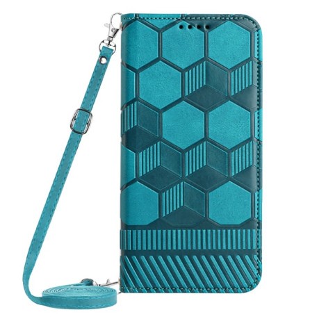 Чохол-книжка Crossbody Football на Xiaomi Poco X4 Pro 5G - світло-синій