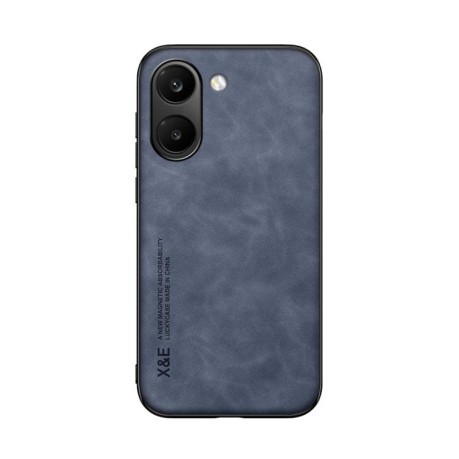Ударостійкий чохол Skin Feel Magnetic на Xiaomi Redmi Turbo 5 5G / Poco X8 Pro 5G — синій