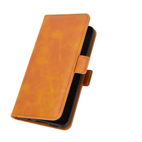 Чехол-книжка Dual-side Magnetic Buckle для Xiaomi Mi 10T Lite - желтый
