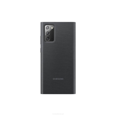 Оригинальный чехол-книжка Samsung Clear View Standing Cover для Samsung Galaxy Note 20 black