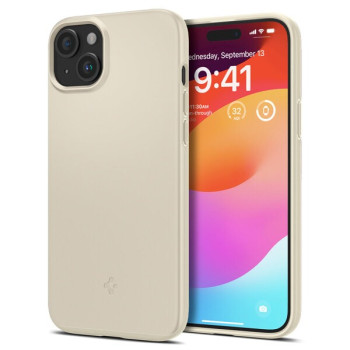 Оригинальный чехол Spigen Thin Fit для iPhone 15 - Beige