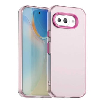 Чехол Candy Series гибрид с усиленными бортиками на Google Pixel 9a - красный