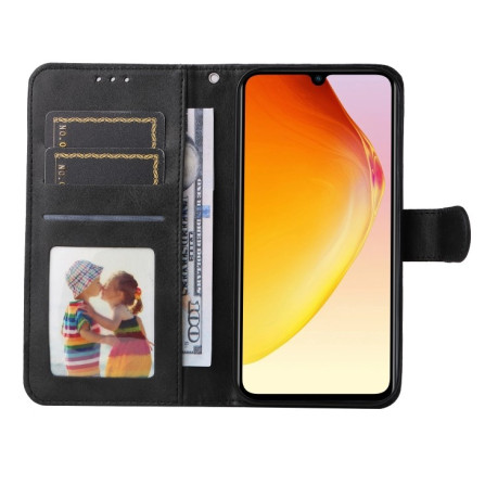 Чохол-книжка Classic Calf Texture Flip Leather для Vivo V25 5G/V25e 4G/X80 Lite - чорний