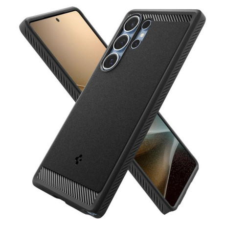 Оригінальний чохол Spigen Rugged Armor Mag MagSafe для Samsung Galaxy S25 Ultra - Matte Black