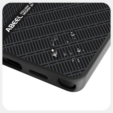 Ультратонкий чохол ABEEL 6D Micro Relief MagSafe Magnetic  для Samsung Galaxy S25 Ultra 5G - чорний
