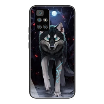 Стеклянный чехол Border для Xiaomi Redmi 10 - Wolf