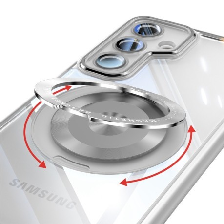 Протиударний чохол MagSafe Acrylic Hybrid  для Samsung Galaxy S25+ 5G - білий