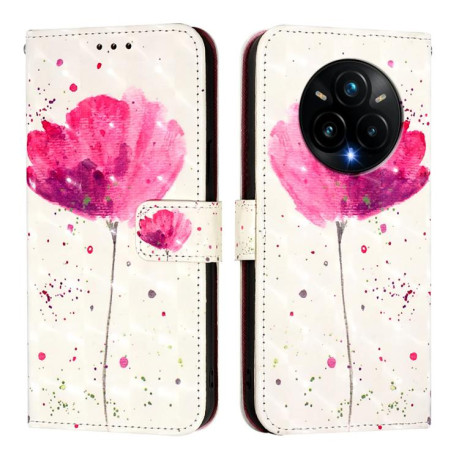 Чохол-книжка 3D Painting для Realme 14 Pro+ 5G - Flower