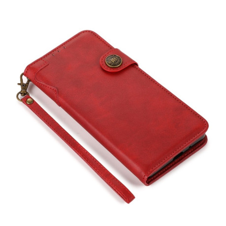 Чохол-книжка KHAZNEH Dual-Splicing для Xiaomi Redmi 10 - червоний