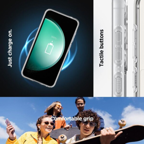 Оригинальный чехол Spigen Ultra Hybrid OneTap Ring MagSafe Samsung Galaxy S23 FE - Black