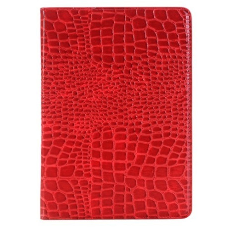 Шкіряний Чохол Crocodile Texture червоний для iPad Pro 9.7