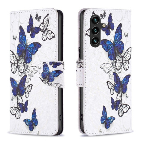 Чохол-книжка Colored Drawing Pattern для Samsung Galaxy A35 - Butterflies