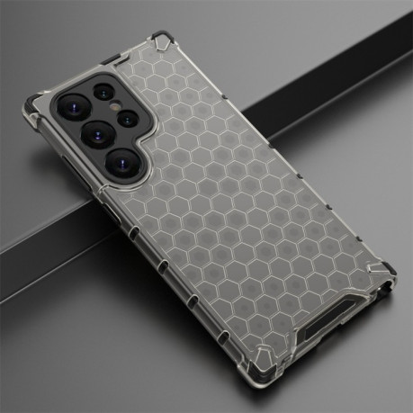 Противоударный чехол Honeycomb на For Samsung Galaxy S24 Ultra 5G - черный