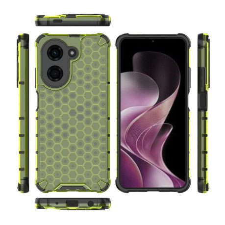 Противоударный чехол Honeycomb на Xiaomi Redmi A5 4G 171.7mm / Poco C71 - зеленый
