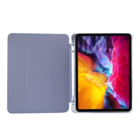 Чехол-книжка 3-folding Electric Pressed  для iPad Pro 11 2021/2020/2018/Air 2020 - голубой