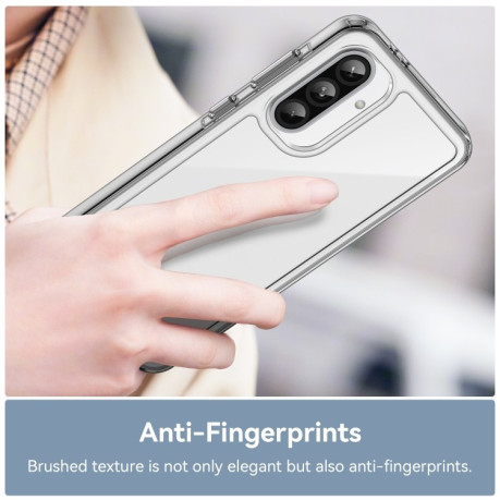 Протиударний чохол Colorful Acrylic Series  для Samsung Galaxy A36 5G - прозорий