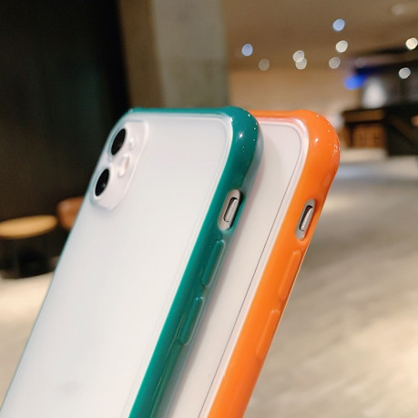Ударозахисний чохол Acrylic для iPhone 11 Pro Max - помаранчевий