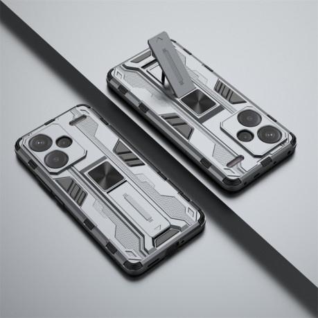 Противоударный чехол Supersonic для Redmi Note 13 Pro+ - серый