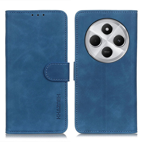 Чохол-книжка KHAZNEH Cowhide Texture на Xiaomi Redmi 14C 4G/Poco C75/Redmi A4 5G - синій