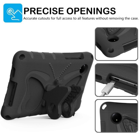 Протиударний чохол Butterfly Bracket EVA для Xiaomi Redmi Pad SE 8.7 2024 - чорний