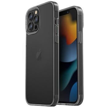 Оригинальный чехол UNIQ etui Air Fender на iPhone 13 Pro Max - gray / smoked gray
