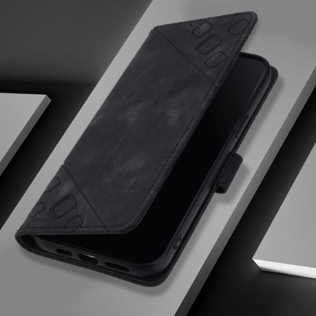 Чохол-книжка Skin-feel Embossed для Infinix Hot 50 Pro+ 4G - чорний