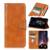 Чехол-книжка Mirren Crazy Horse Texture на iPhone 12 Pro Max - коричневый