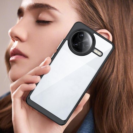 Противоударный чохол Colorful Acrylic Series для Xiaomi Poco F7 Ultra - черный