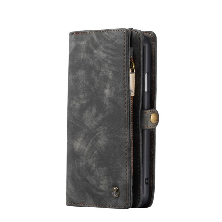 Кожаный чехол- кошелек CaseMe-008 на iPhone 11-черный