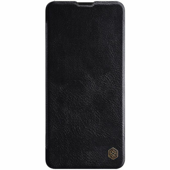Кожаный чехол-книжка Nillkin Qin Series для Samsung Galaxy S20 -черный